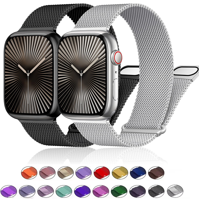 Milanese Loop Magnetic - Milanese Loop Strap For Apple Watch