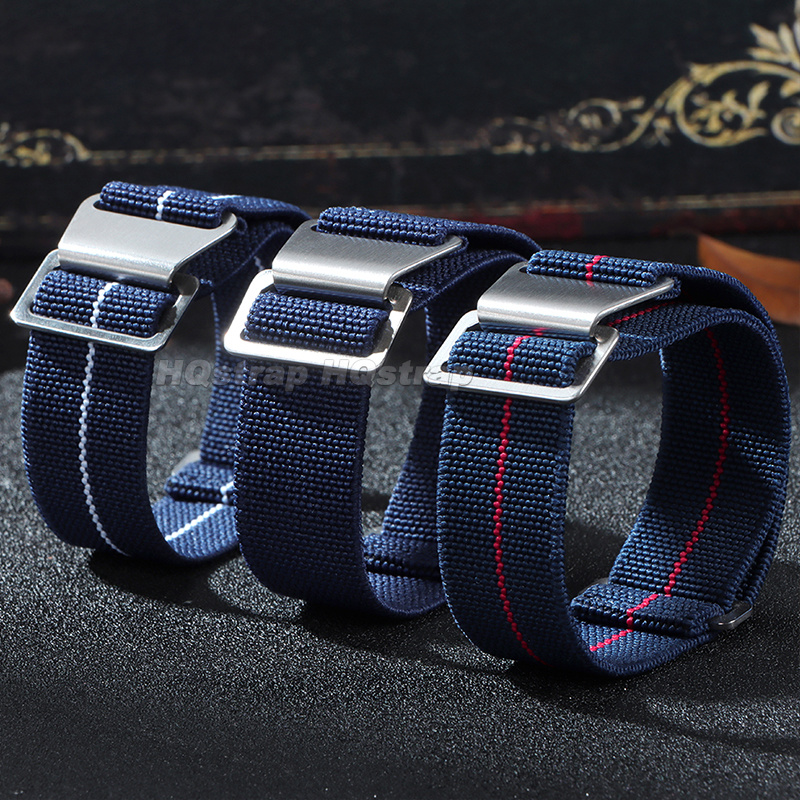 18/20/22mm Elastic Nylon Watch – обзор и цена Parachute Strap Elastic