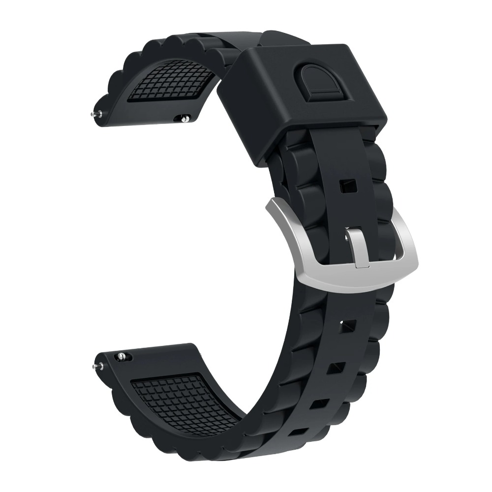 Soft Silicone Strap For 20mm 2 – обзор и цена Silicone Watch Band 22Mm