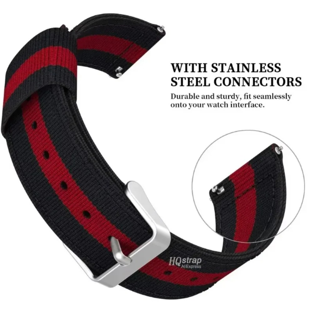 22/20mm Canvas Nylon Strap For – обзор и цена Canvas Strap Watch