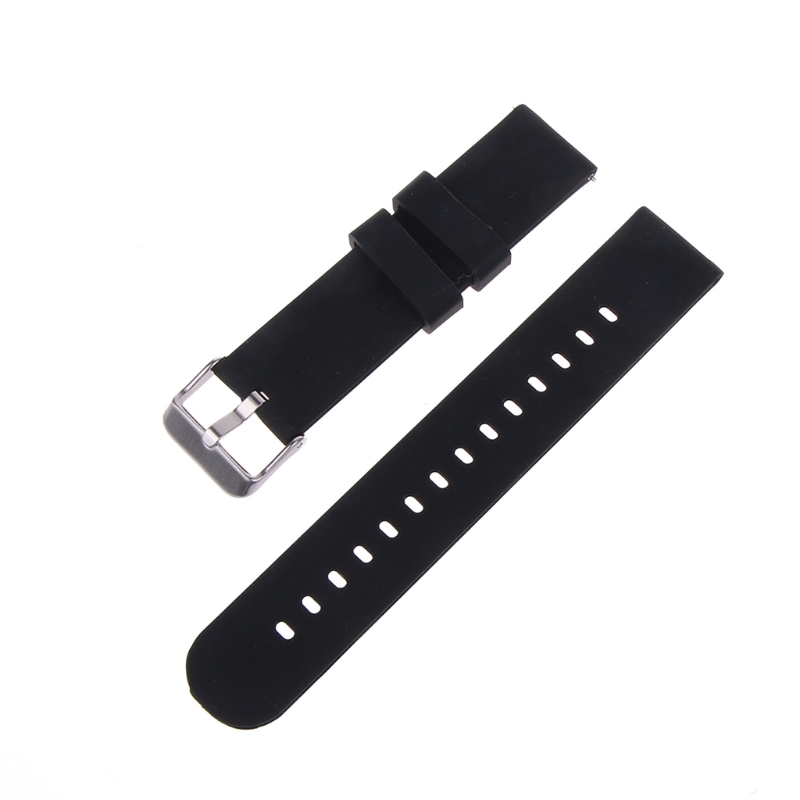 Silicone Strap 20/22mm Soft Qu – обзор и цена Silicone Watch Band 22Mm
