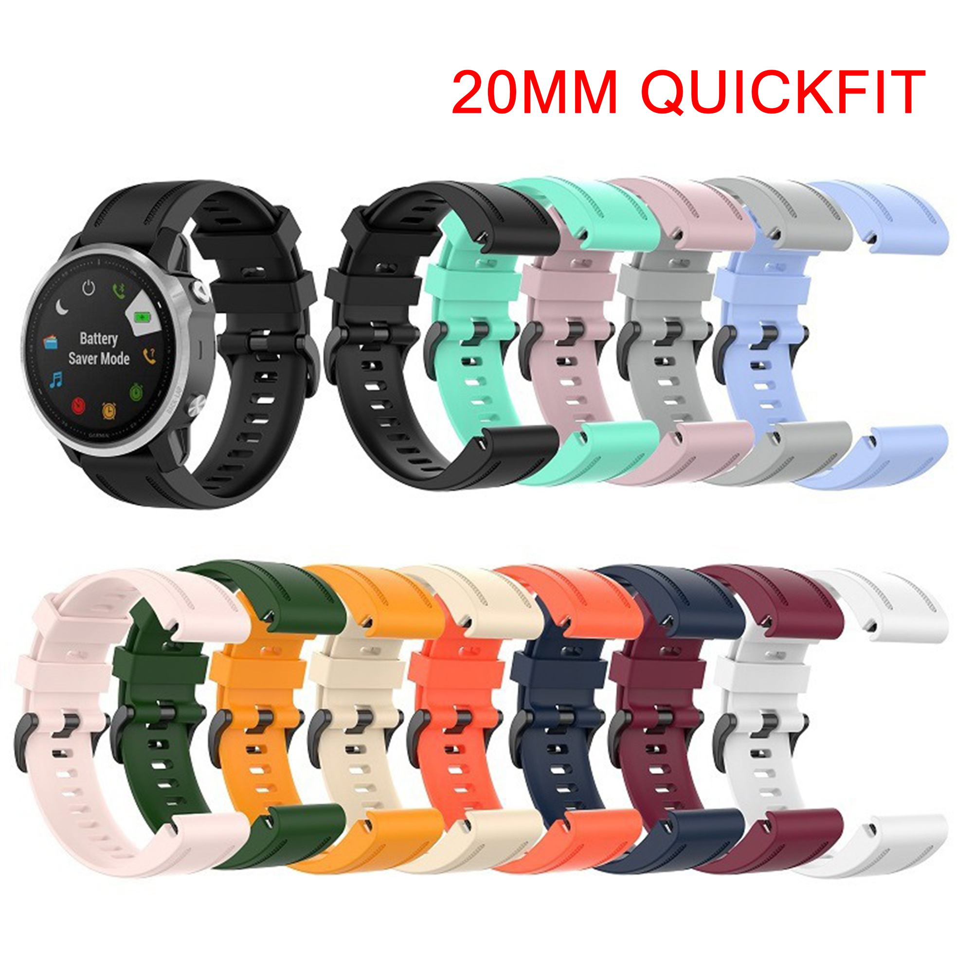 Watch Bands For Garmin Fenix 8 – обзор и цена Silicone Watch Band 22Mm