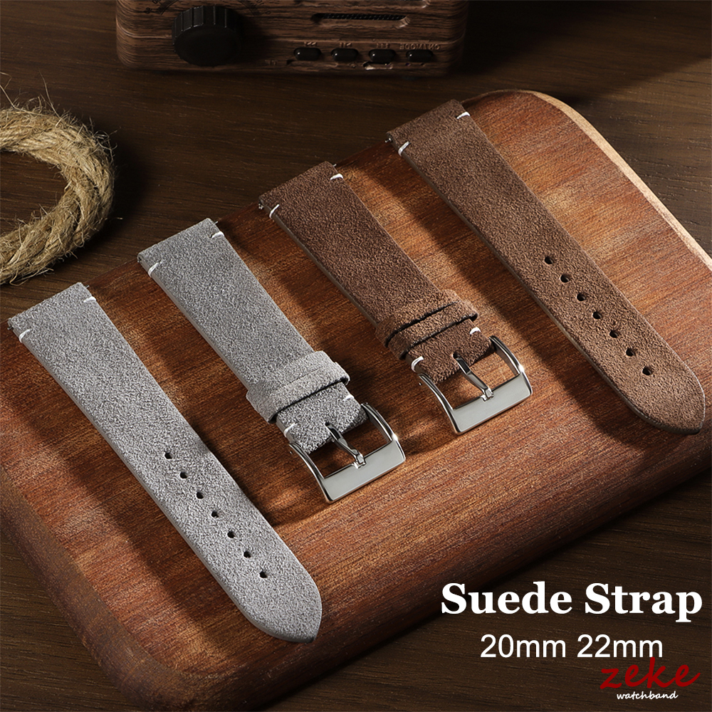 20mm 22mm Wristband Quick Rele – обзор и цена Suede Strap Watch