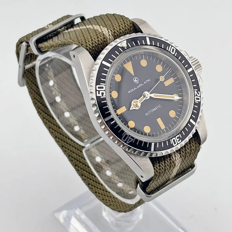 NH35 vintage 40mm sapphire gla – обзор и цена Tropic Strap Vintage