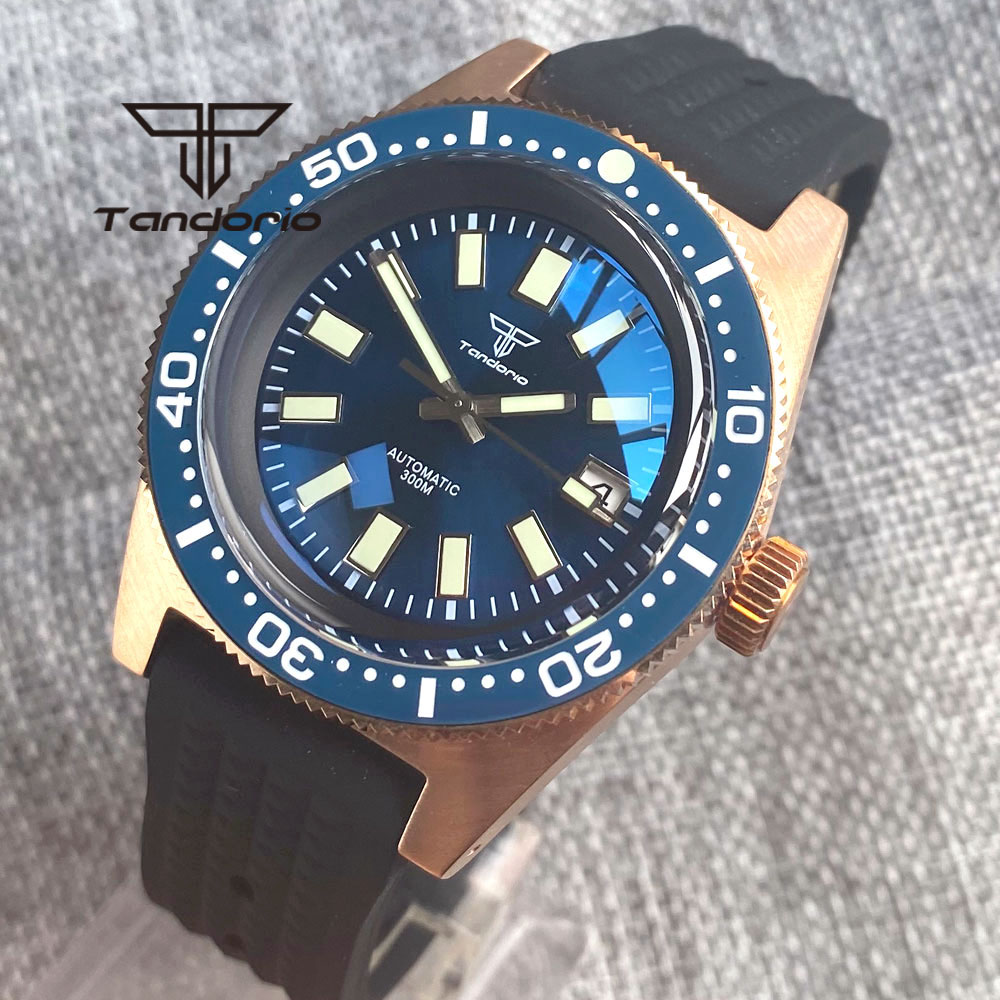 Tandorio 62 MAS CUSN8 Solid Br – обзор и цена Rubber Strap Diver
