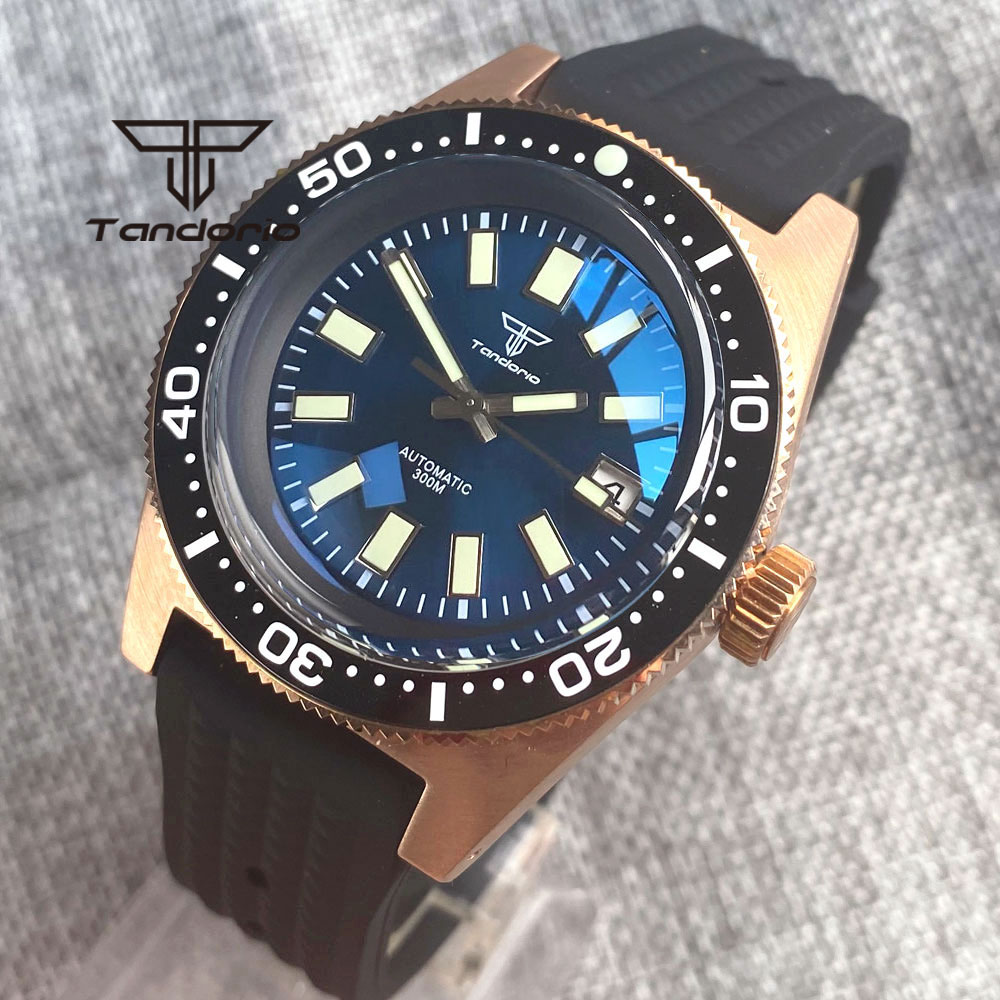 Tandorio 62 MAS CUSN8 Solid Br – обзор и цена Rubber Strap Diver