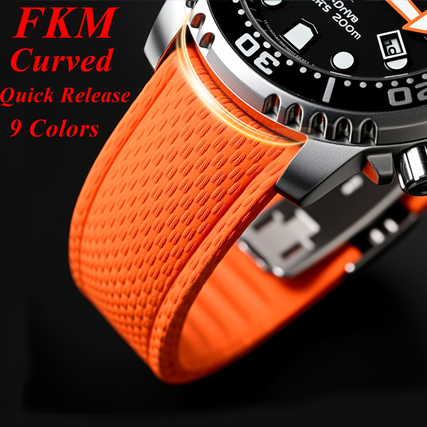 New CTS 18/19/20/21/22/24mm Cu – обзор и цена Rubber Strap Diver