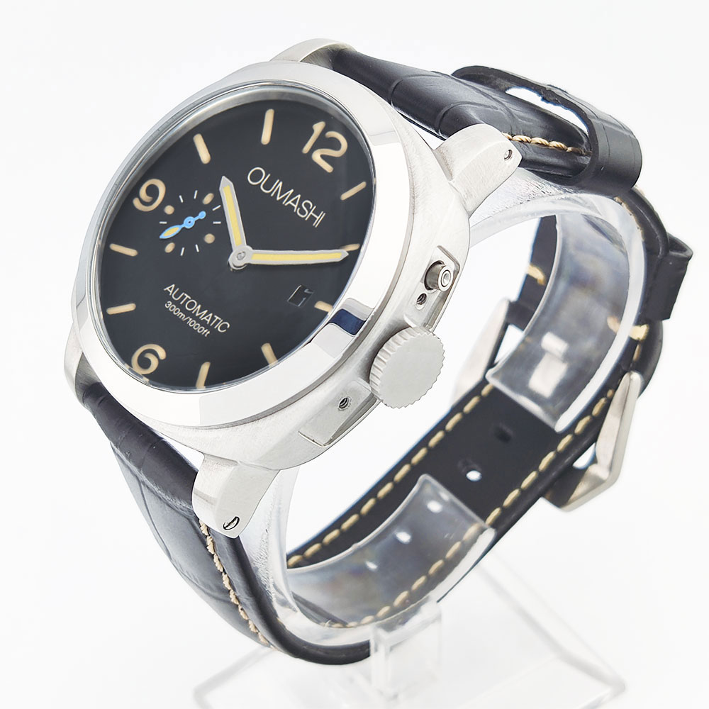 44mm Men's watch Seagull st255 – обзор и цена Stainless Bracelet Diver