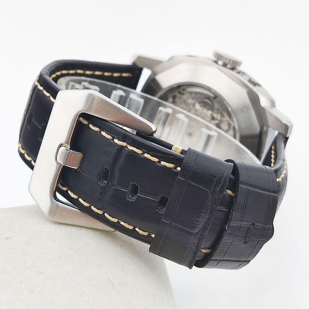 44mm Men's watch Seagull st255 – обзор и цена Stainless Bracelet Diver