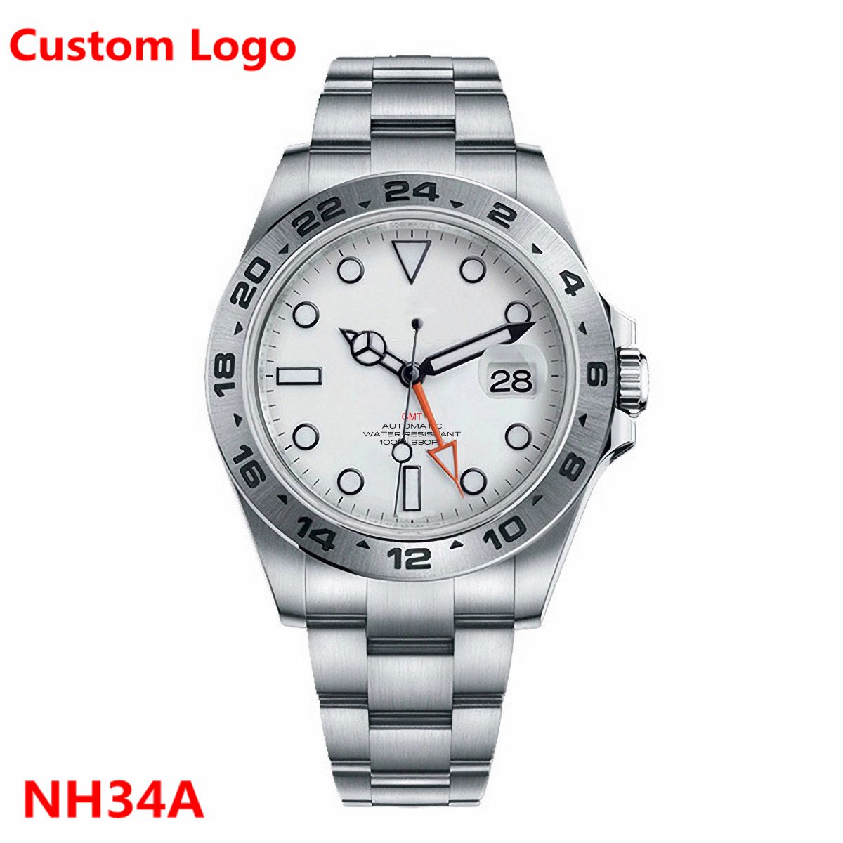 Custom Luxury 39mm NH34 Automa – обзор и цена Stainless Bracelet Diver