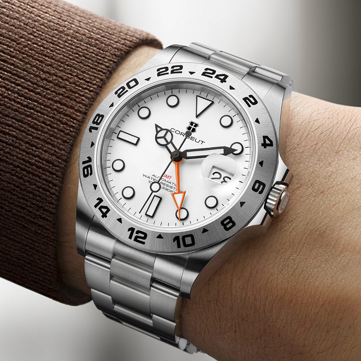 Custom Luxury 39mm NH34 Automa – обзор и цена Stainless Bracelet Diver