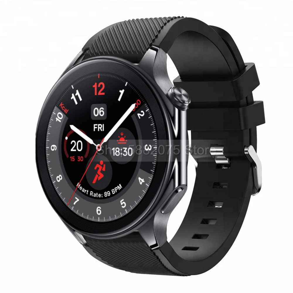 22mm Silicone Strap For OPPO W – обзор и цена Silicone Watch Band 22Mm