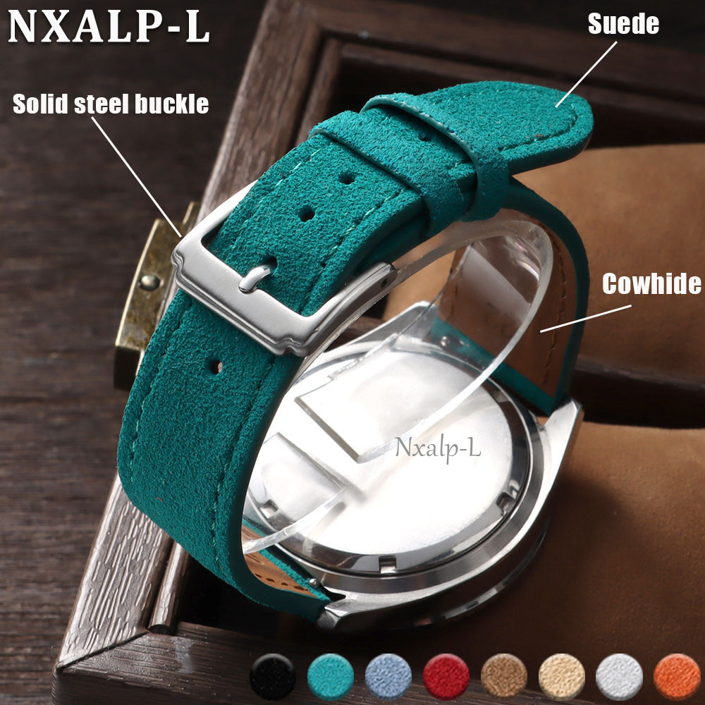 Durable Suede Cowhide Watch St – обзор и цена Suede Strap Watch