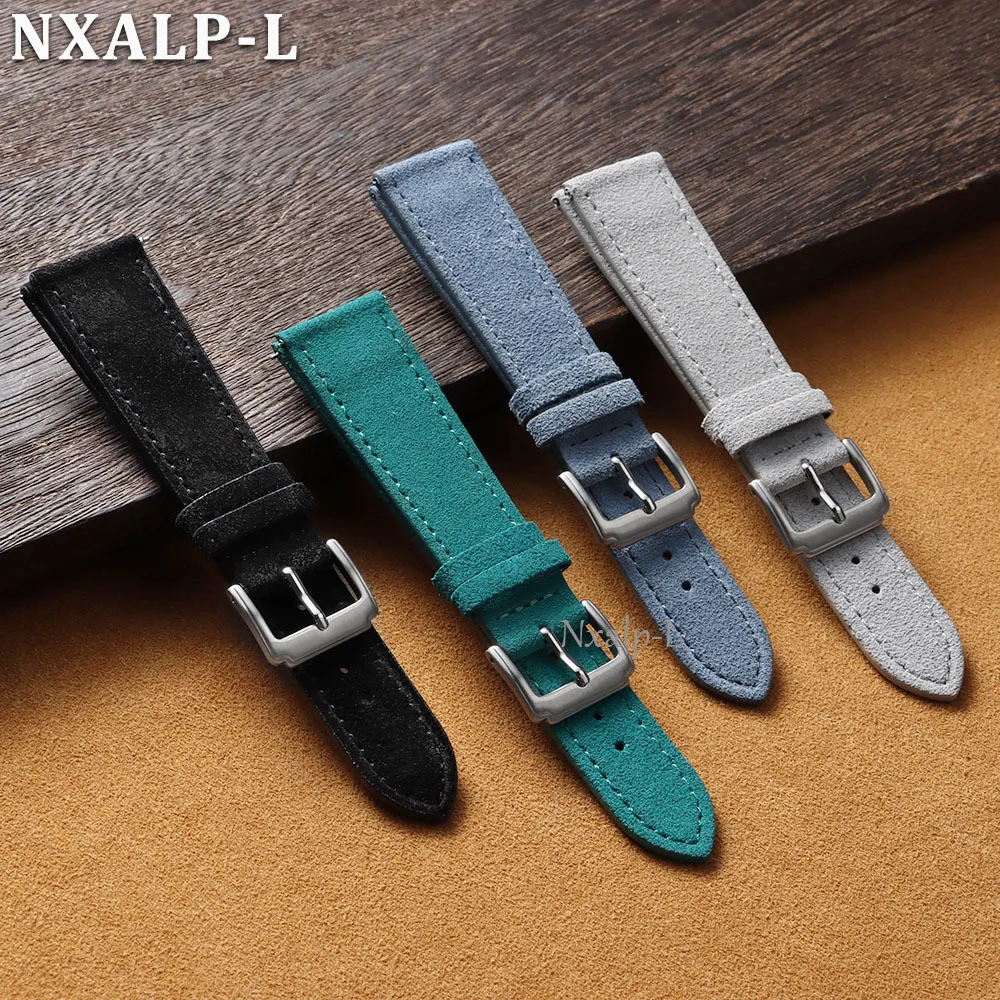 Durable Suede Cowhide Watch St – обзор и цена Suede Strap Watch