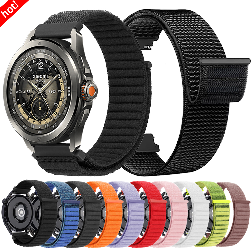 22mm Nylon Band For Xiaomi Wat – обзор и цена Sport Loop Velcro