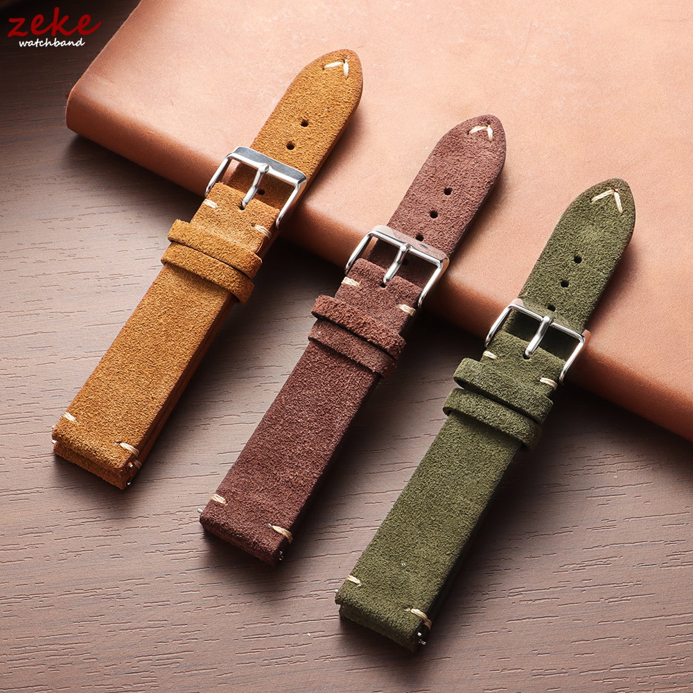 Vintage Soft Suede Leather Str – обзор и цена Suede Strap Watch