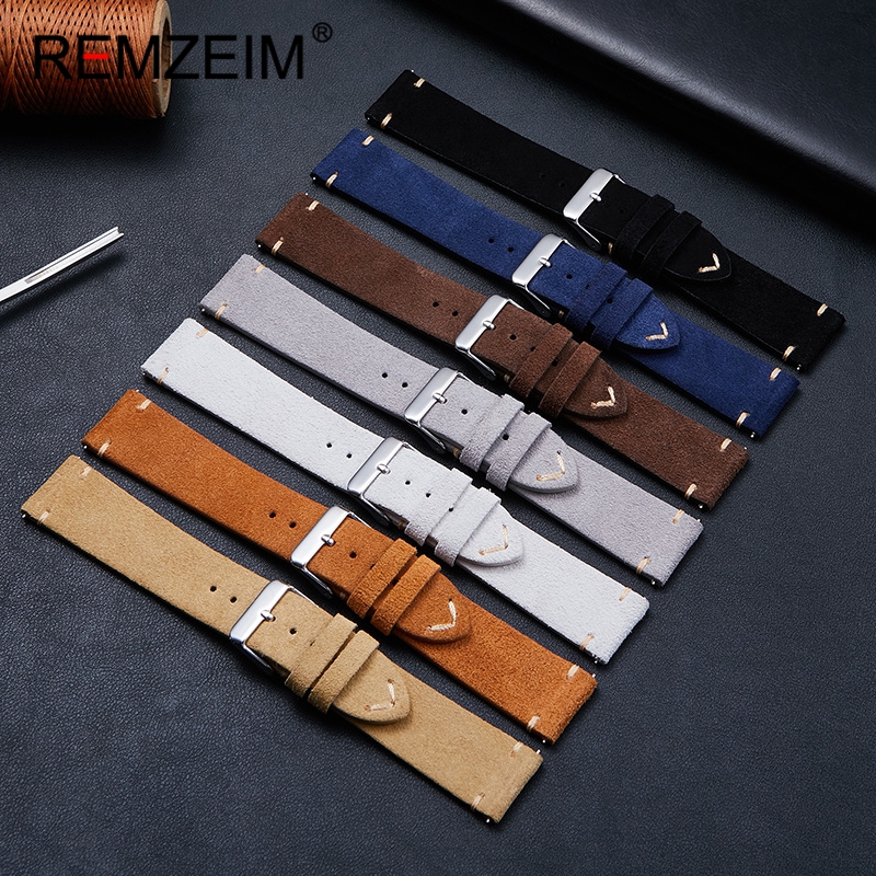 Vintage Handmade Soft Watch Ba – обзор и цена Suede Strap Watch