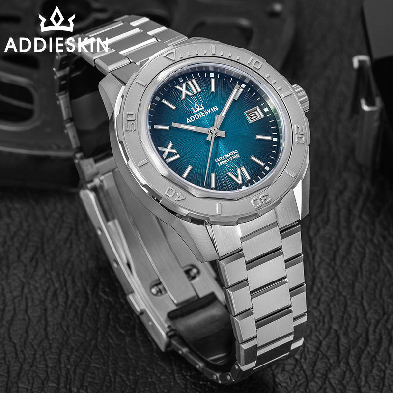 AddiesKin reloj hombre K002 Wa – обзор и цена Stainless Bracelet Diver