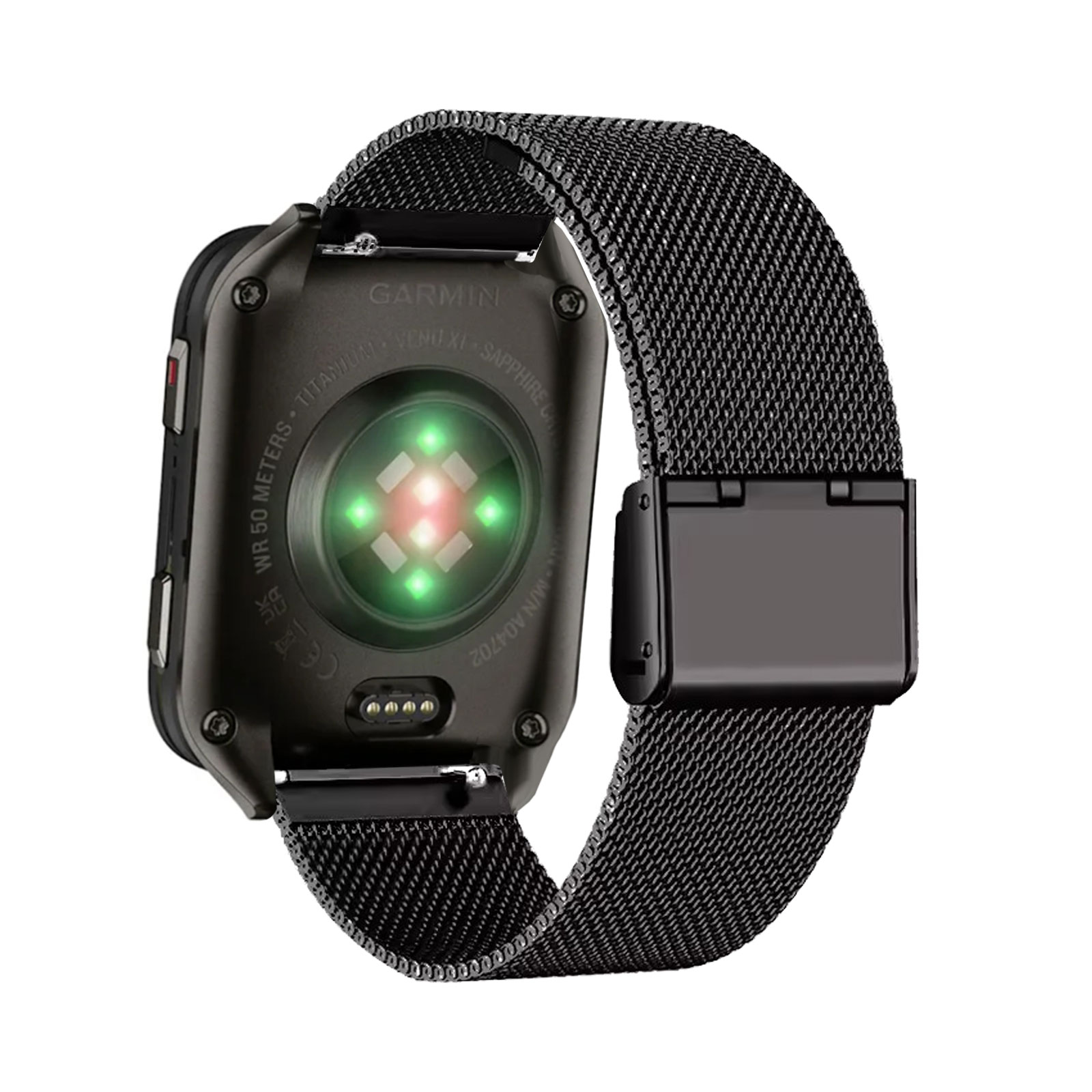 Metal Bands for Garmin Venu X1 – обзор и цена Mesh Strap Metal