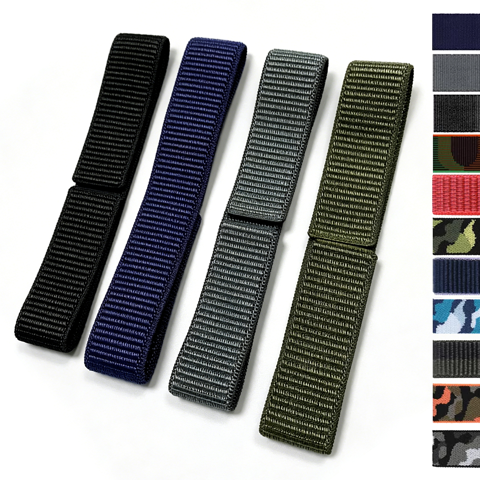 26/22mm Hook Loop Nylon Watch  – обзор и цена Sport Loop Velcro
