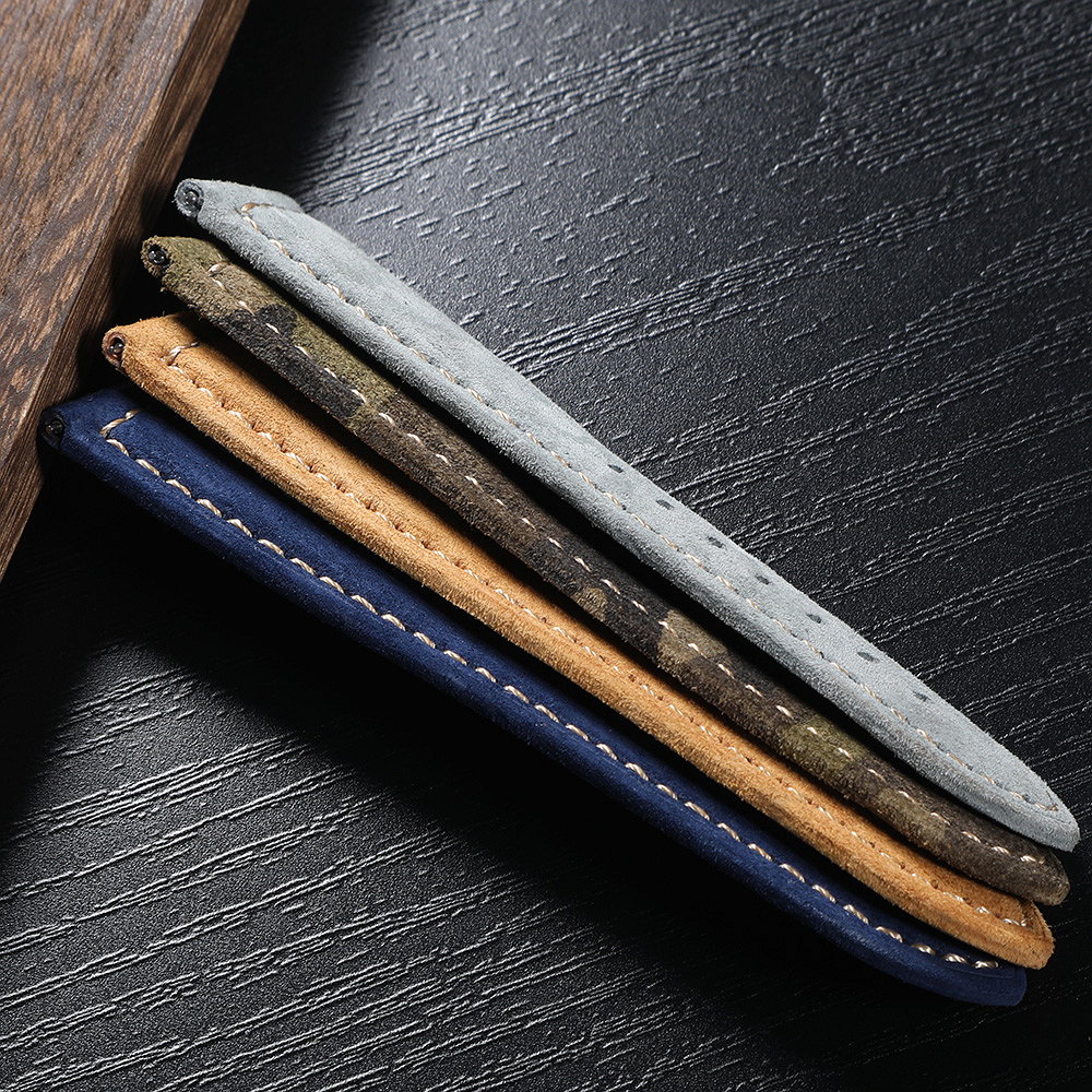 Genuine Suede Watch Strap 22mm – обзор и цена Suede Strap Watch