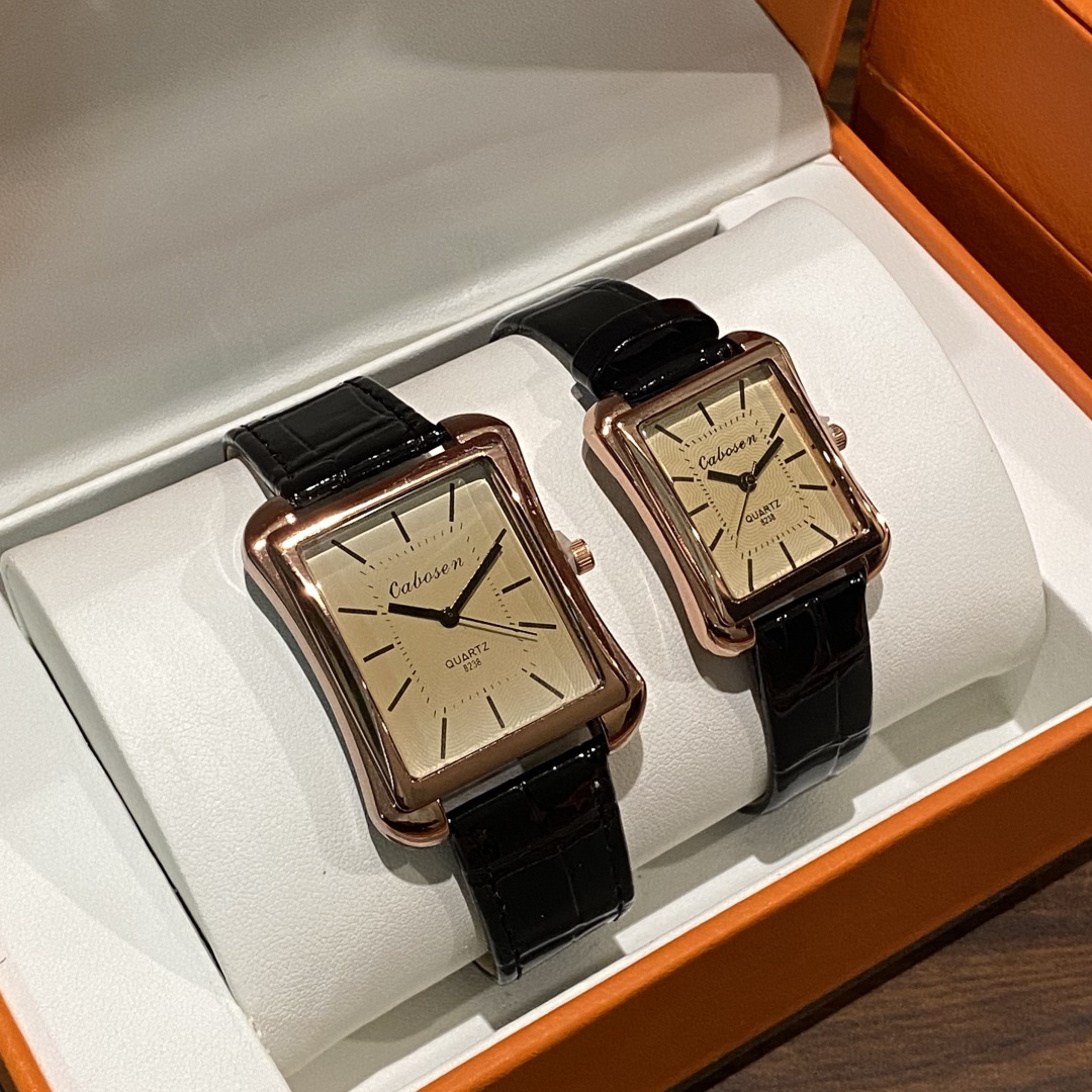 Couple Watch Quartz Movement B – обзор и цена Leather Watch Band Men