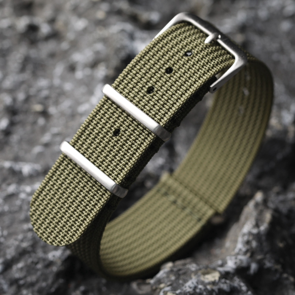 New Ribbed Nylon Watchband Nyl – обзор и цена Nato Strap Nylon