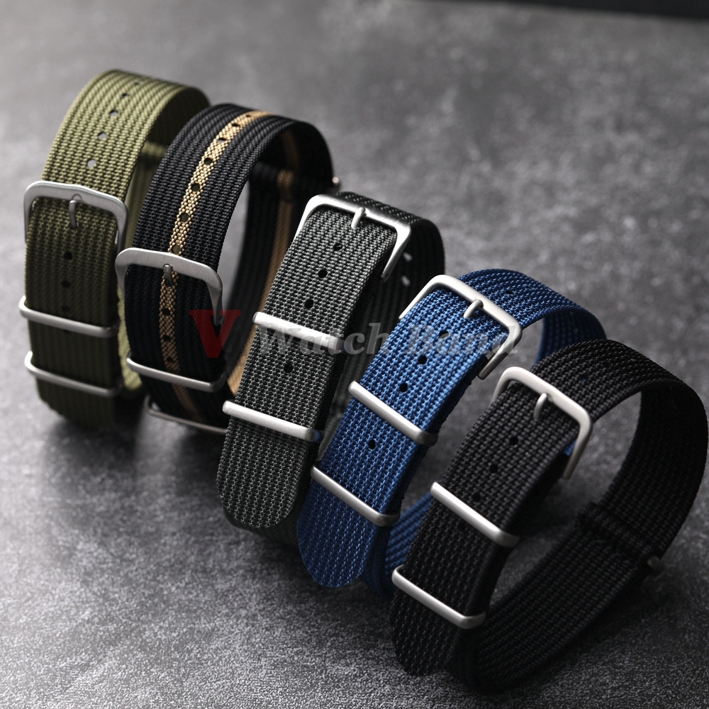 New Ribbed Nylon Watchband Nyl – обзор и цена Nato Strap Nylon