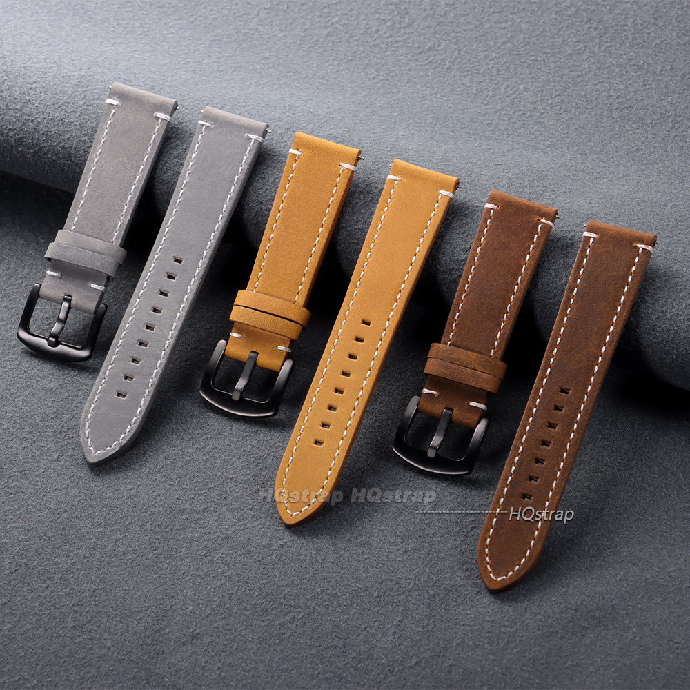 Vintage Calfskin Leather Watch – обзор и цена Leather Strap Quick Release