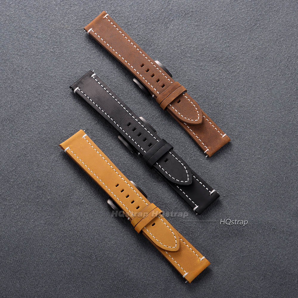 Vintage Calfskin Leather Watch – обзор и цена Leather Strap Quick Release