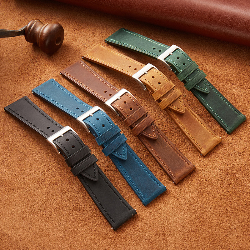Vintage Watch Strap Quick Rele – обзор и цена Leather Strap Quick Release