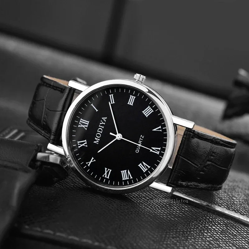 Men's Watches Business Wrist W – обзор и цена Leather Watch Band Men