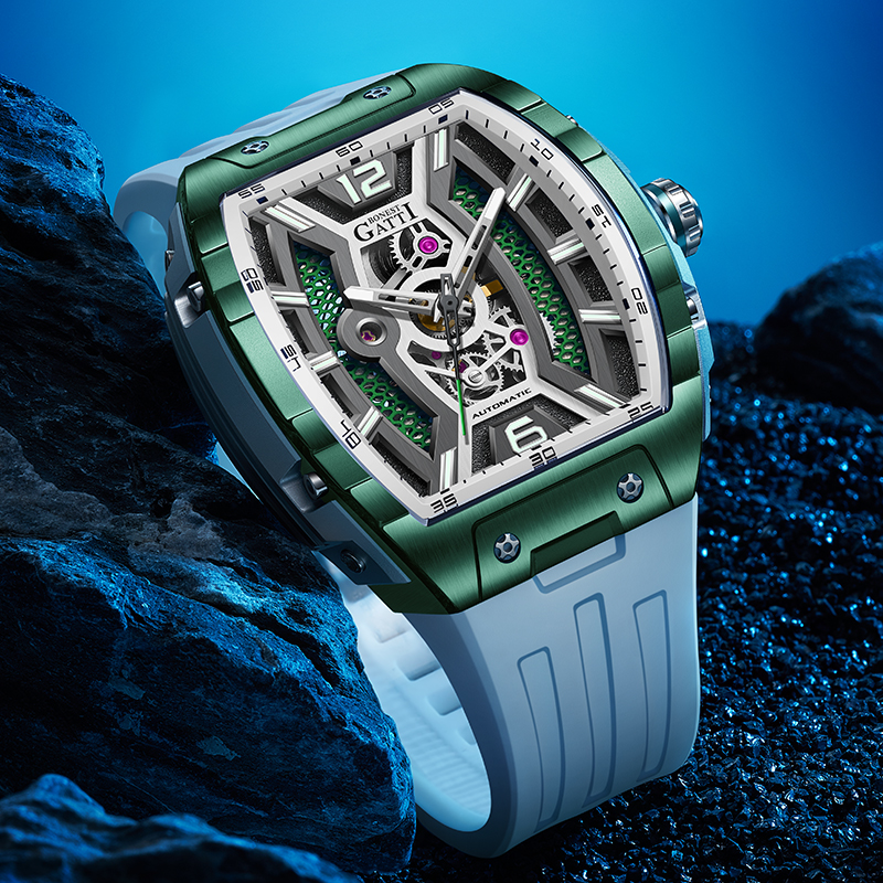 BONEST GATTI Germany Automatic – обзор и цена Rubber Strap Diver