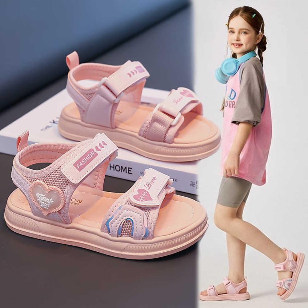 Girls' Heart-Shaped Princess S – обзор и цена Sport Loop Velcro