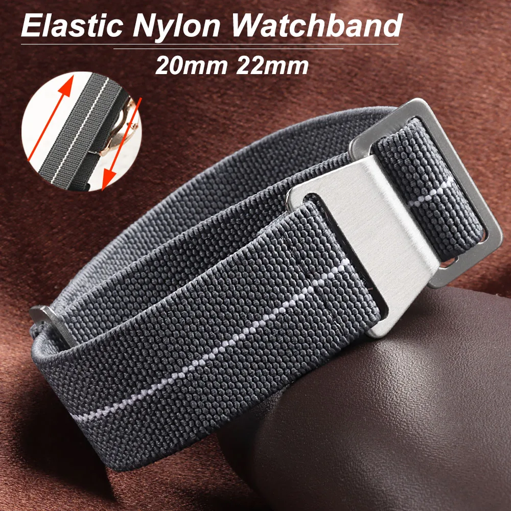 Elastic Watch Strap 60s French – обзор и цена Parachute Strap Elastic