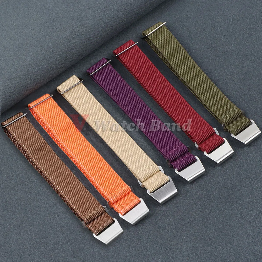 Elastic Watch Strap 60s French – обзор и цена Parachute Strap Elastic