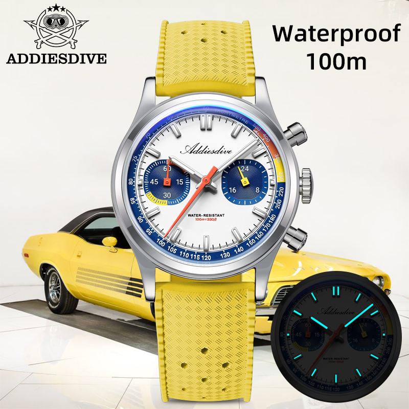 ADDIESDIVE Fashion Men's Quart – обзор и цена Rubber Strap Diver