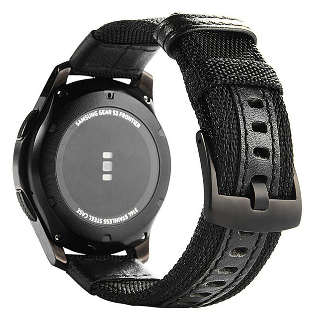 24MM Nylon Watch Band For TicW – обзор и цена Canvas Strap Watch