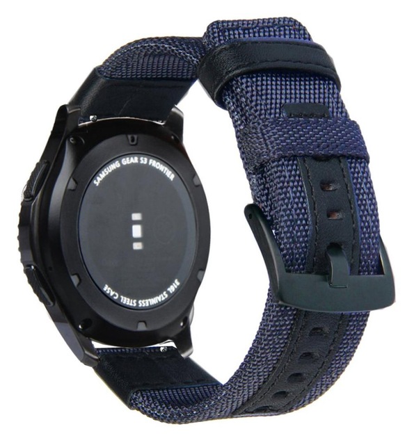 24MM Nylon Watch Band For TicW – обзор и цена Canvas Strap Watch