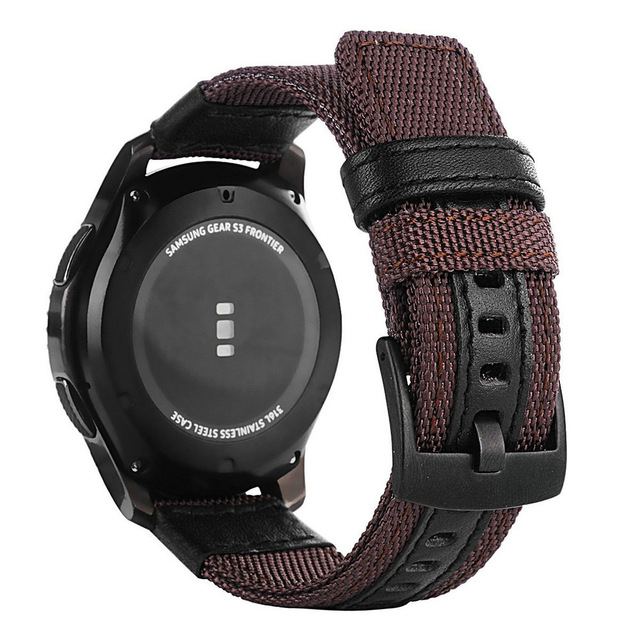 24MM Nylon Watch Band For TicW – обзор и цена Canvas Strap Watch