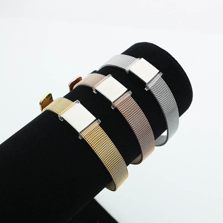 DINGLLY 10mm High Quality Stai – обзор и цена Mesh Strap Metal