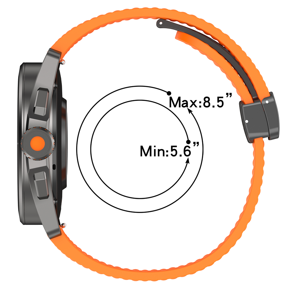 22MM Silicone Strap For HUAWEI – обзор и цена Silicone Watch Band 22Mm