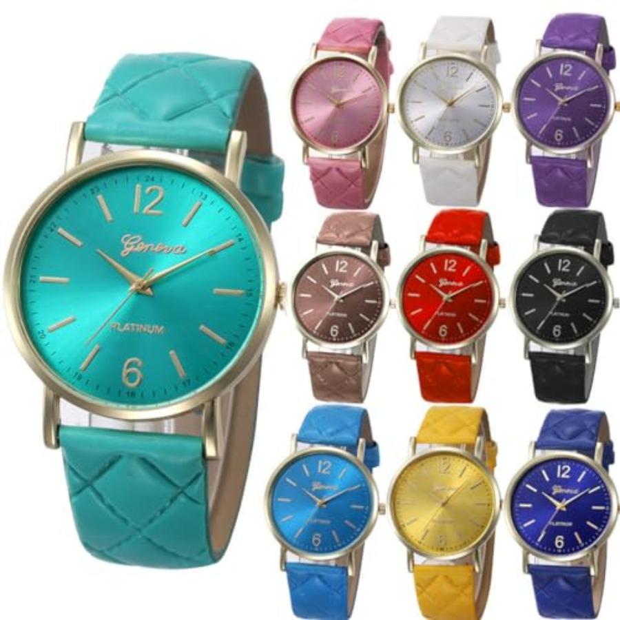 10 Pack Women Men Unisex Plati – обзор и цена Leather Watch Band Men
