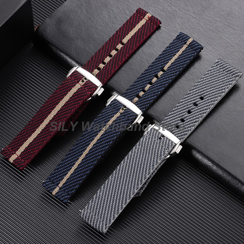 Woven Canvas Fabric Watch Band – обзор и цена Canvas Strap Watch