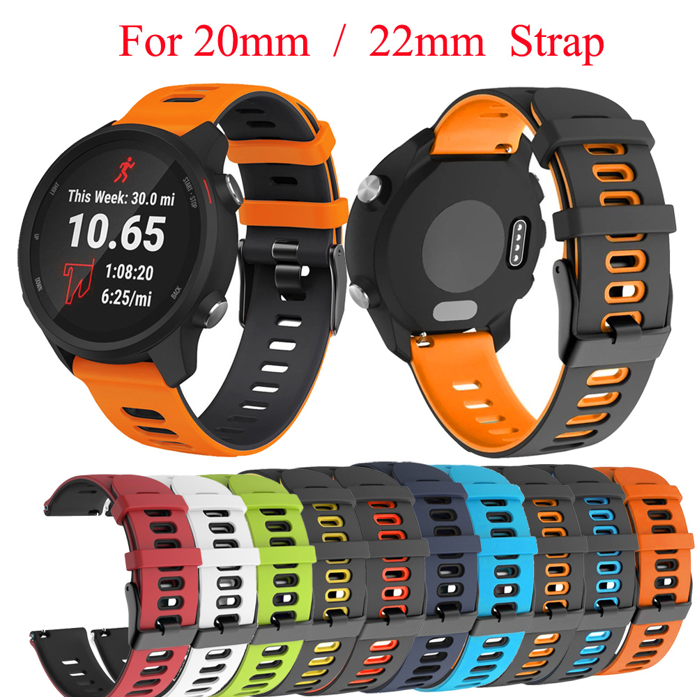 20 22mm Wrist Straps Band For  – обзор и цена Silicone Watch Band 22Mm