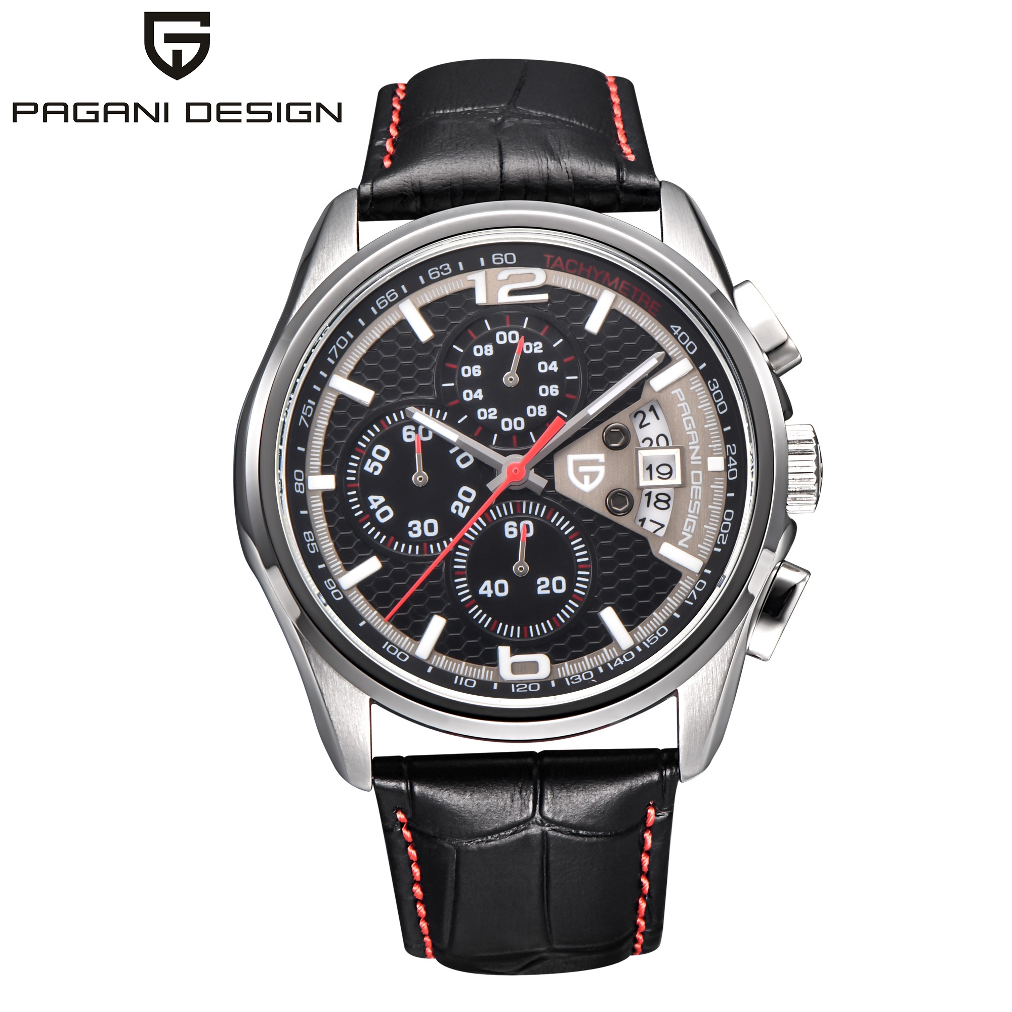 Pagani PD3306 Mens Quartz Watc – обзор и цена Leather Watch Band Men