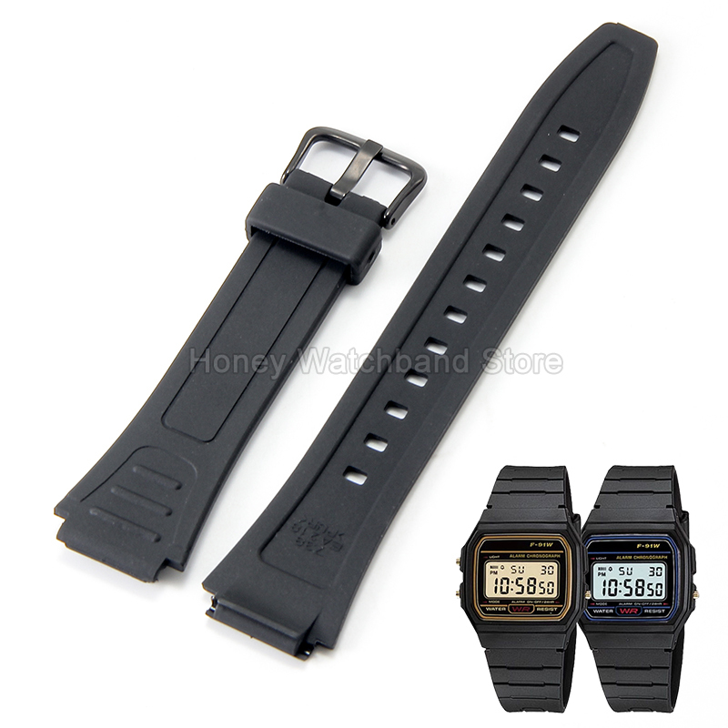 For ​​Casio W-800H F-91W/84/94 – обзор и цена Rubber Strap Diver