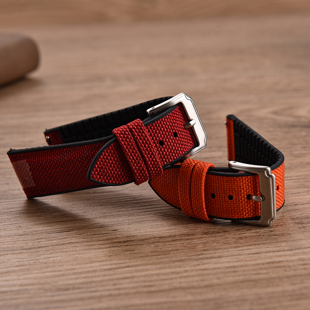 New Design Sailcloth Rubber St – обзор и цена Canvas Strap Watch