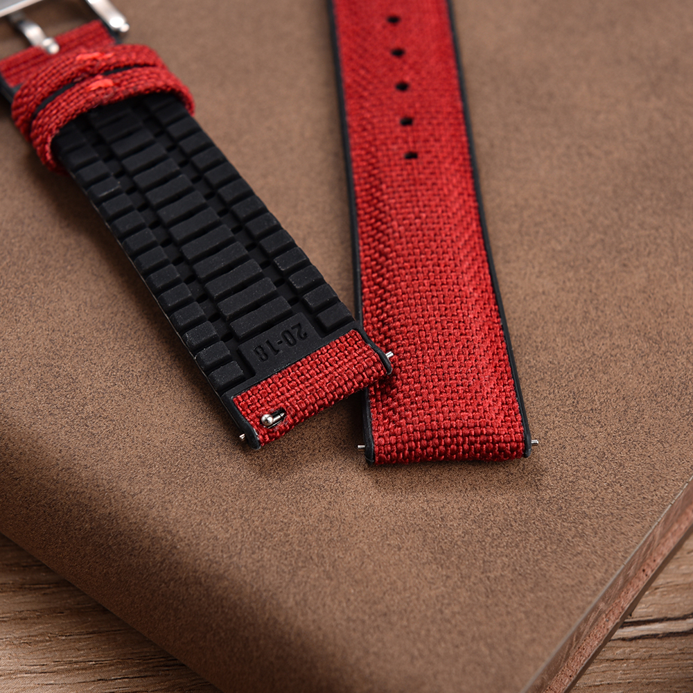 New Design Sailcloth Rubber St – обзор и цена Canvas Strap Watch