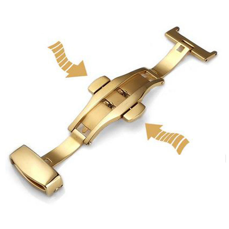 Automatic Double Click Butterf – обзор и цена Butterfly Clasp Deployant
